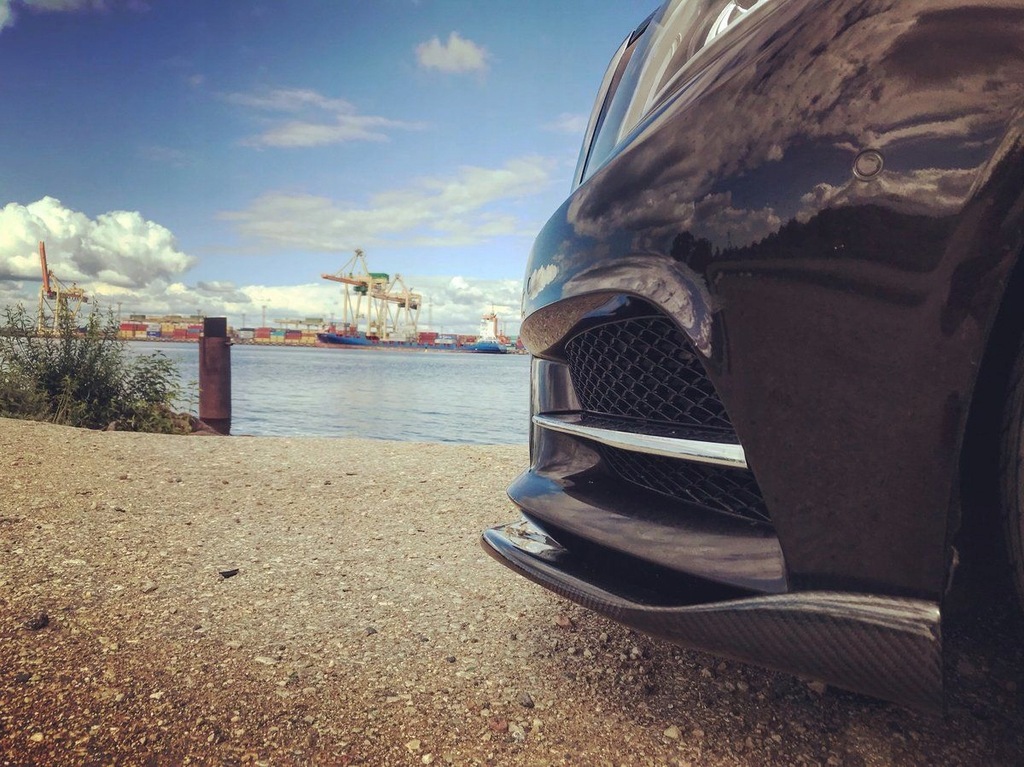 фото №9, Спліттер вугільний do передній бампера mercedes w222