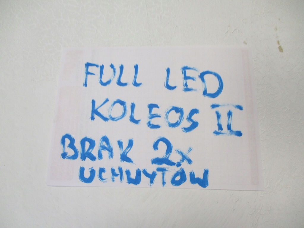 фото №5, Лампа ліва full led renault koleos ii 260604608r