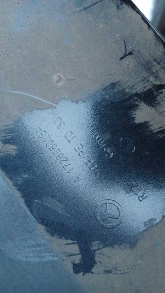 фото №3, Молдинг поріг права mercedes slk w172 r172 оригінальний номер a1726980254