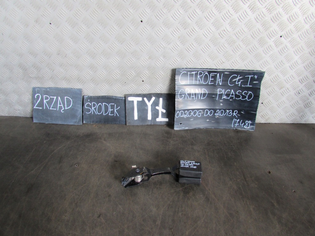 фото №1, Клипса задняя средняя 2 ряд 9688479777a citroen c4 i grand picasso 06-13r.