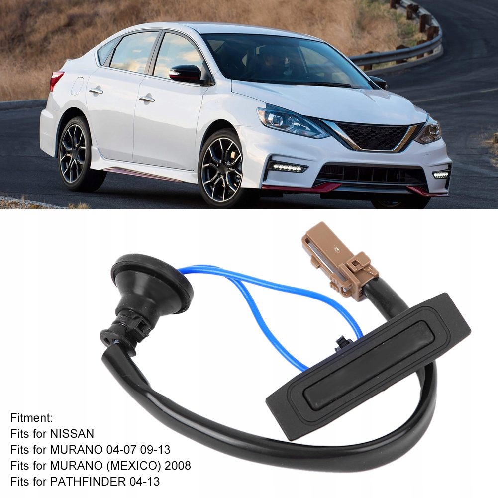 фото №6, Переключатель открывания крышки задний крышки багажника 25380-ed000 pasuje do