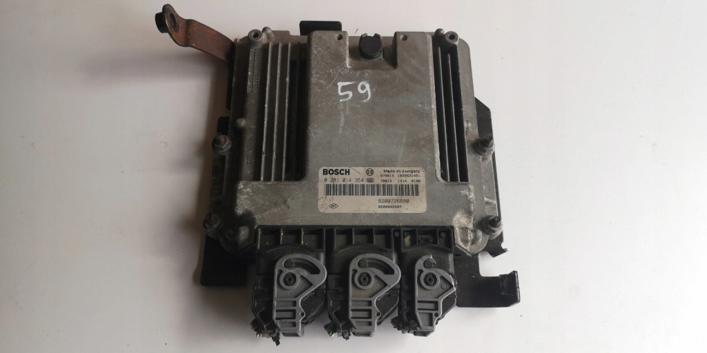 фото №2, Бортовий комп'ютер ecu renault laguna 0281014354 оригінал