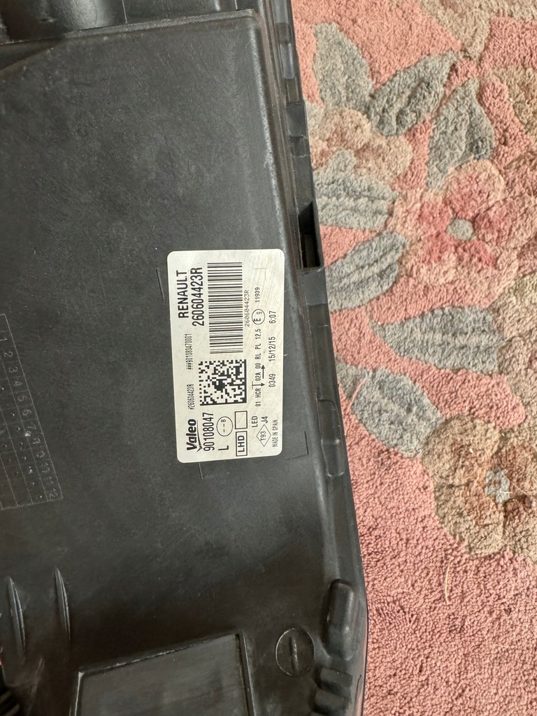 фото №7, Renault megane iv 4 лампа передня full led europa