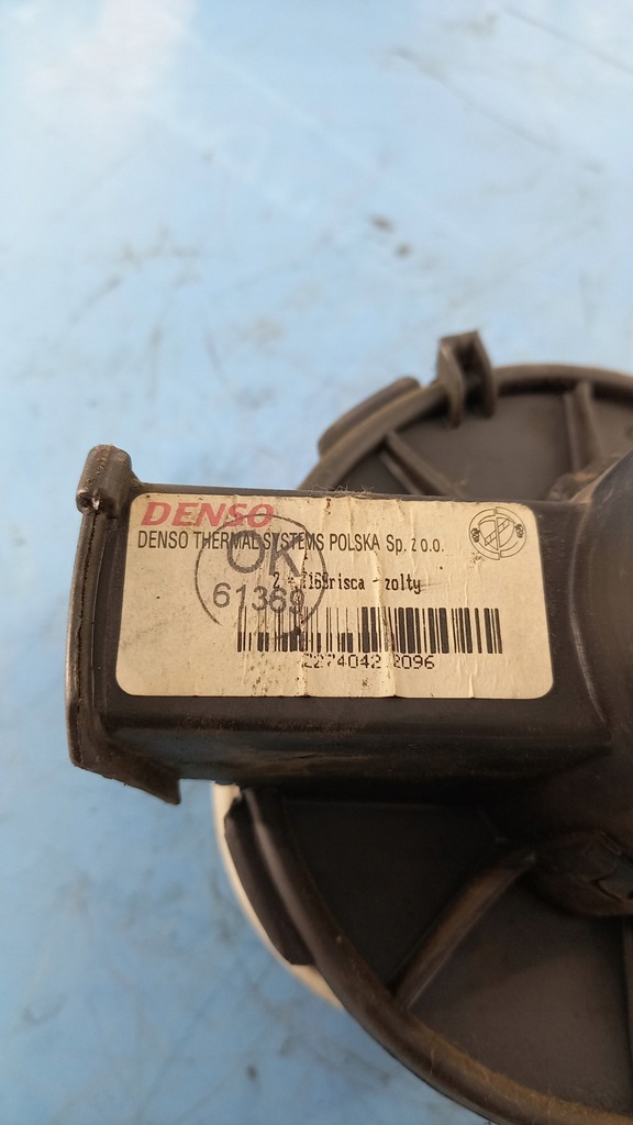 фото №6, Вентилятор отопителя fiat panda ii 04r