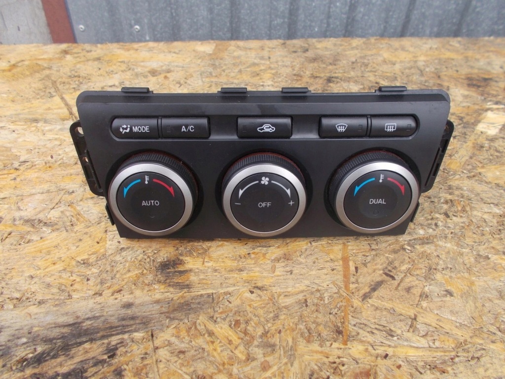 фото №1, Панель керування вентиляція кондиціонер mazda 6 07-12r eur