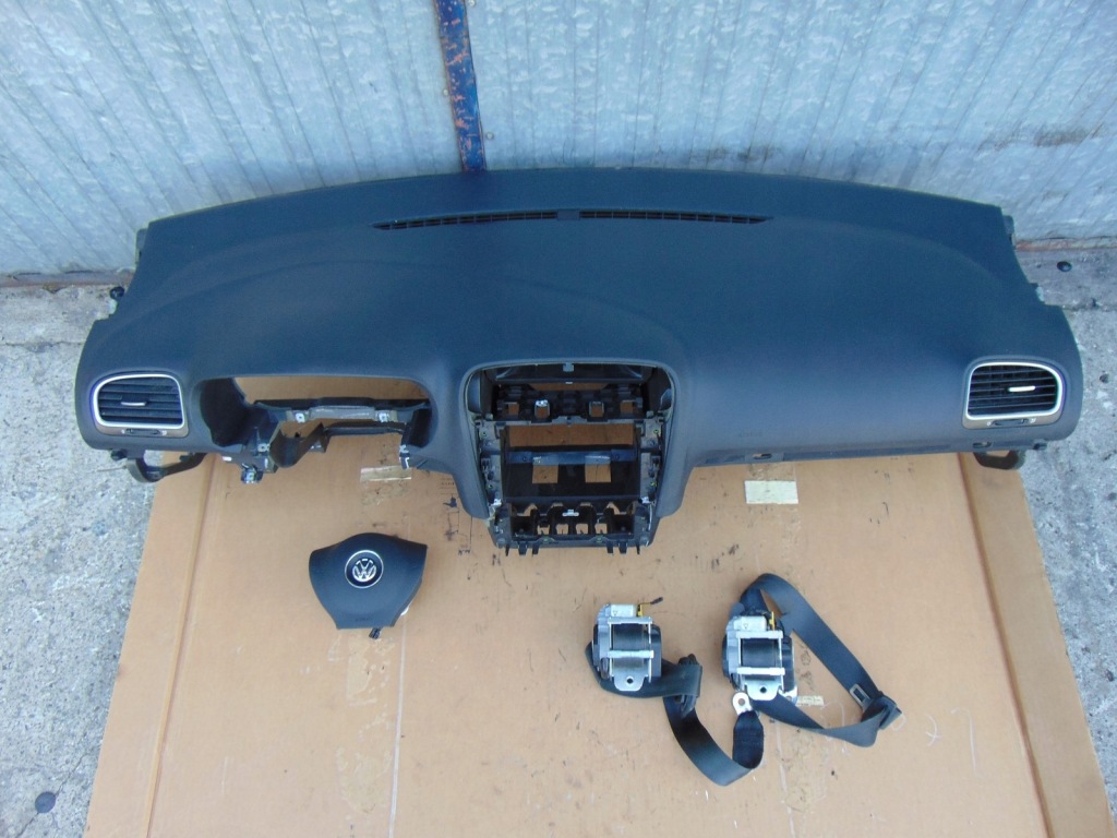 фото №1, Консоль подушки безопасности подушка безопасности vw golf vi kombi оригинал