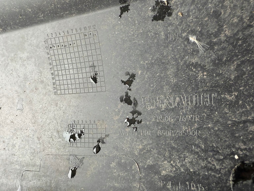 фото №6, Бампер задняя задний renault captur 1 i 13-