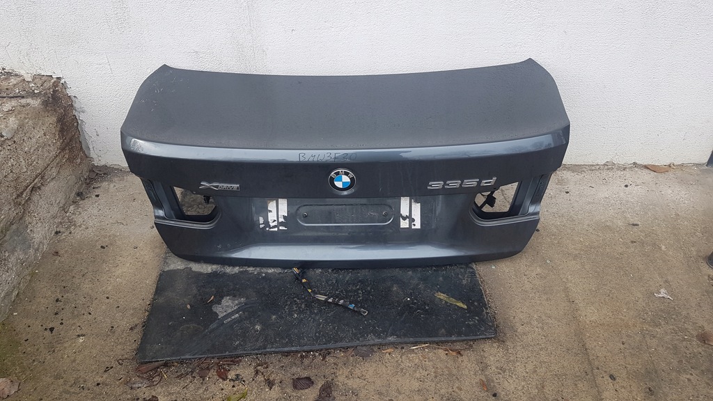 фото №1, Bmw 3 f30 lci кришка багажника задня задня багажника