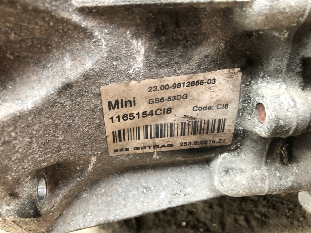 фото №7, Коробка передач передач 9812856 mini countryman r60 1.6 d