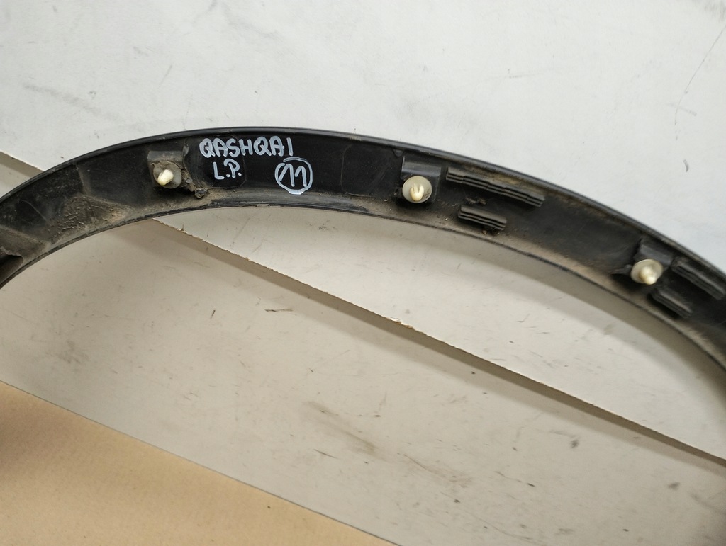 фото №10, Молдинг крила лівий перед nissan qashqai j10 i 07-10 przed lift