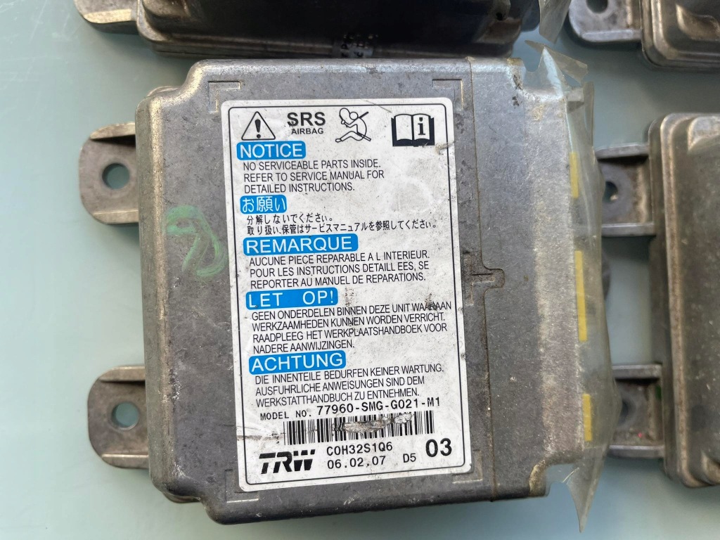 фото №1, Civic viii датчик модуль подушка безопасности 77960-smg-g021-m1