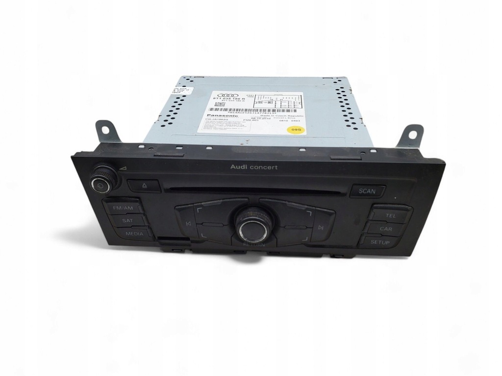 фото №1, Audi s5 8t1035186r панель / радиопроигрыватель cd/dvd/gps