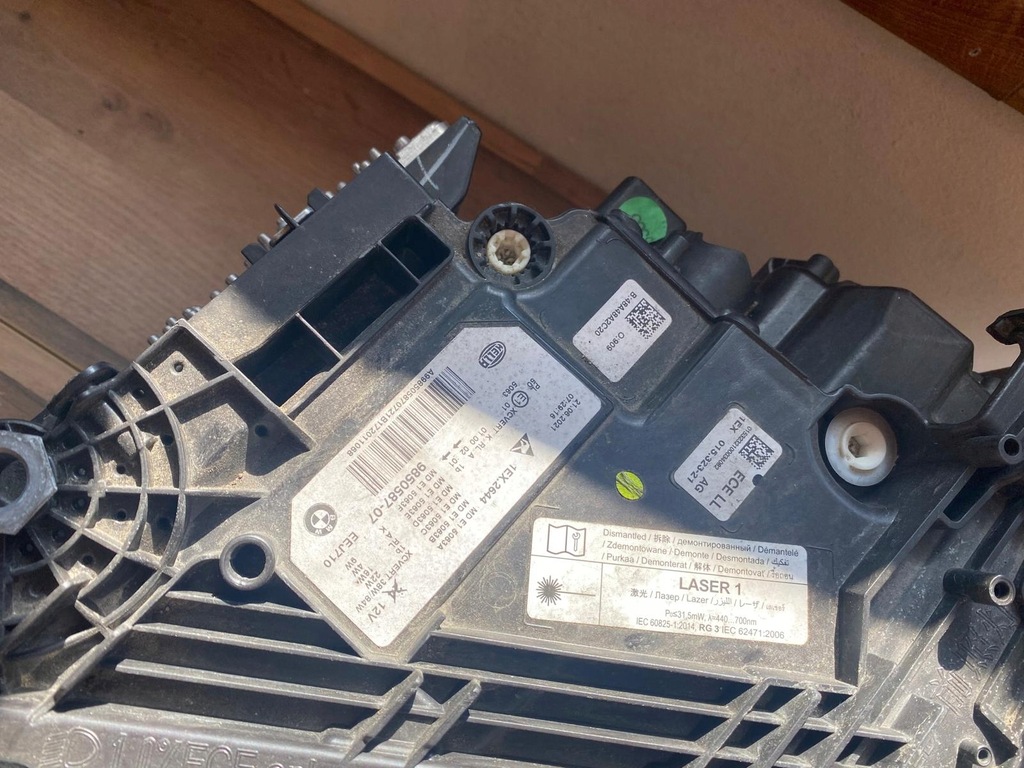 фото №10, Bmw g30 g31lift лампа права ліва перед laserlight 9850588 9850587 повний
