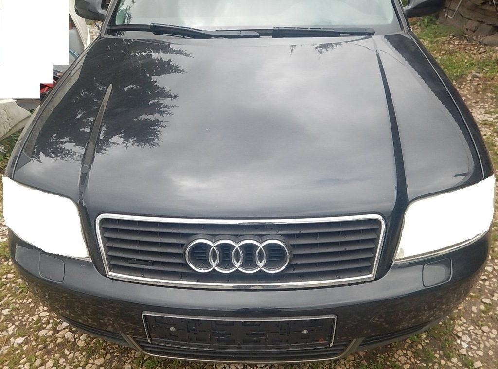 фото №1, Audi a6 c5 kombi lift капот перед lz9w решітка радіатора