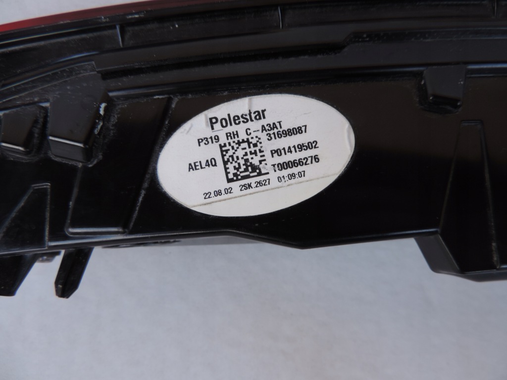 фото №6, Polestar ii 2 лампа задняя задняя правая w крышка led