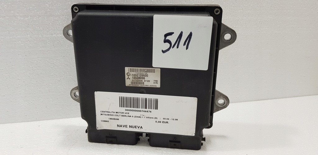 фото №1, Mitsubishi colt vi cz 1.1 бортовий комп'ютер двигуна #511