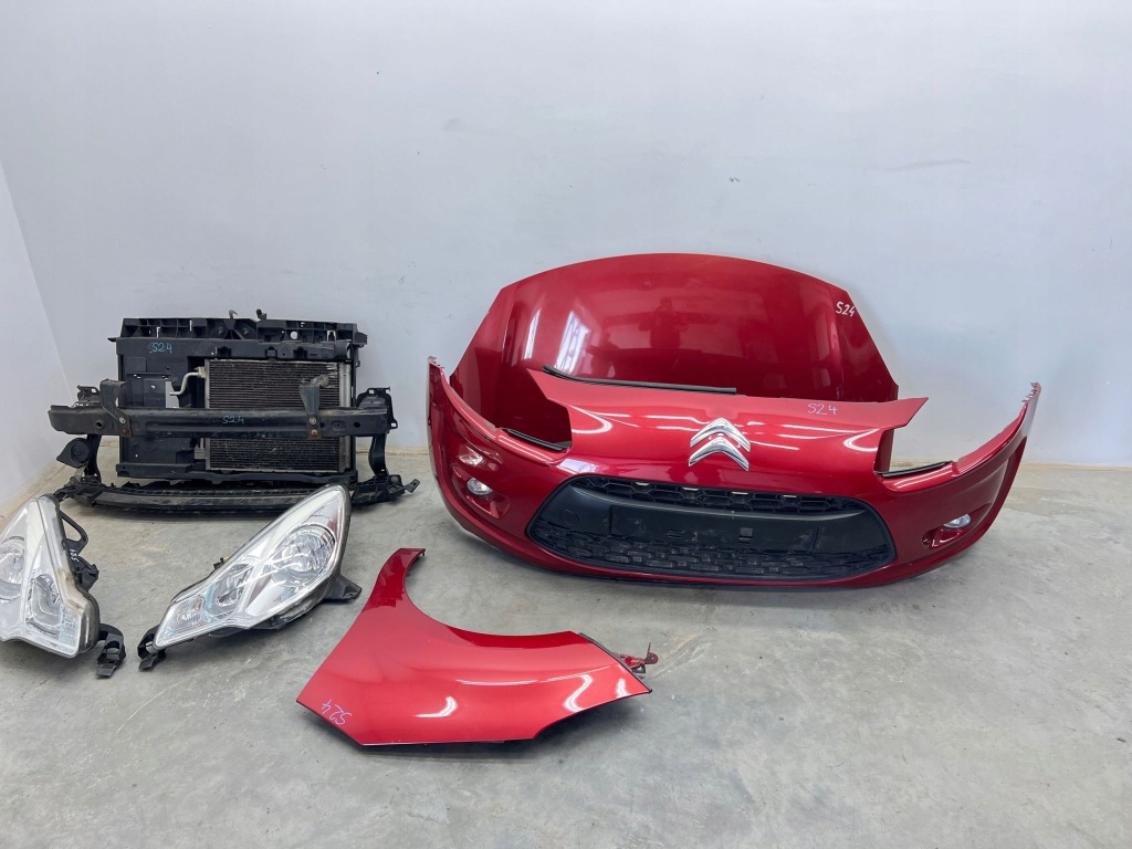 фото №1, Citroen c3 ii ekqd перед kompletny капот бампер pas передний