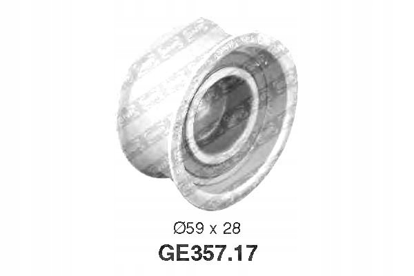 Snr ролик направляющая vw audi Оригинал