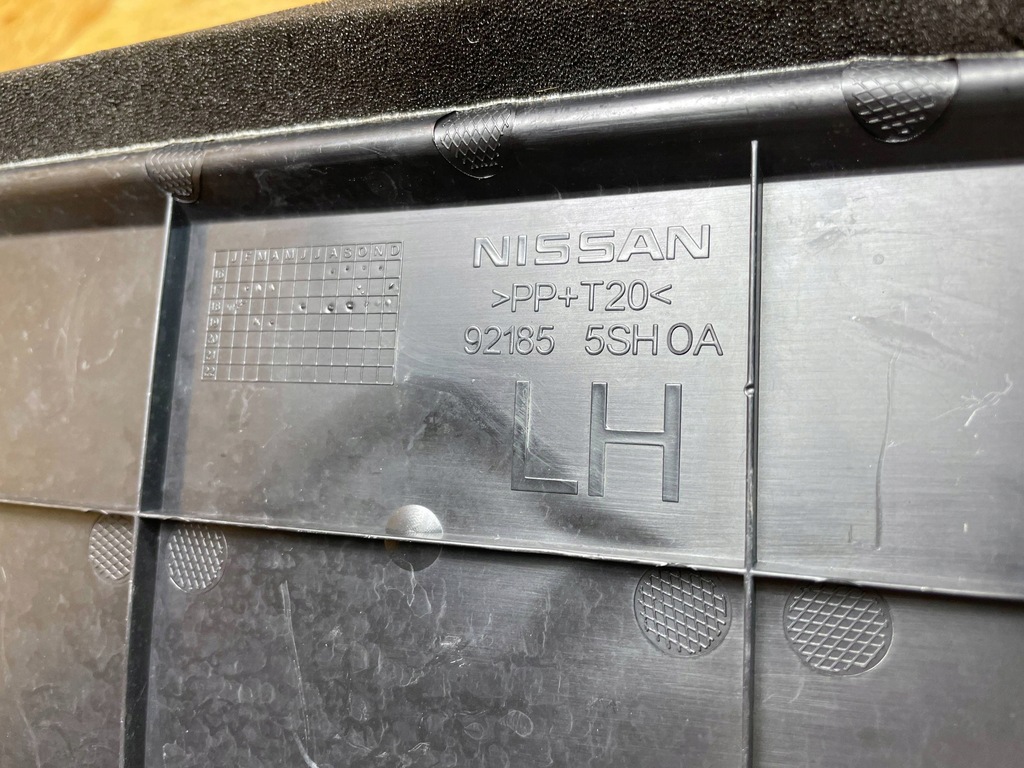 фото №9, Впуск воздуховод воздуха перед левая nissan leaf ii 92185-5sh0a 2017-