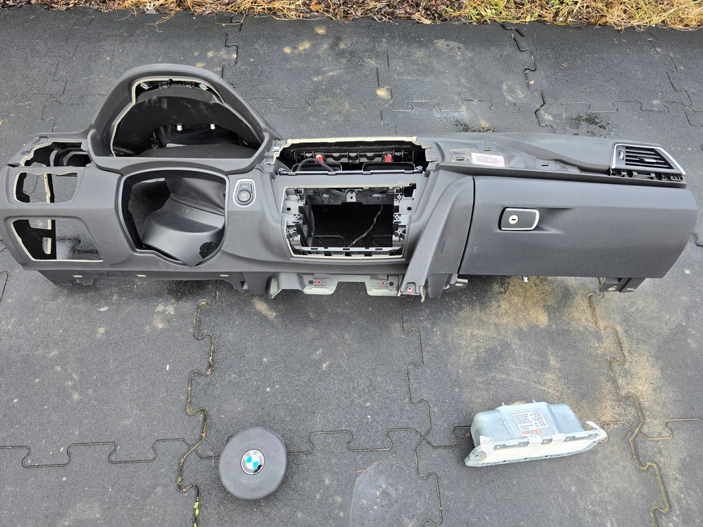 фото №6, Консоль панель приладів подушка безпеки m набір bmw 3 f30 f31 4 f32 f33 f36 lci lift orginał