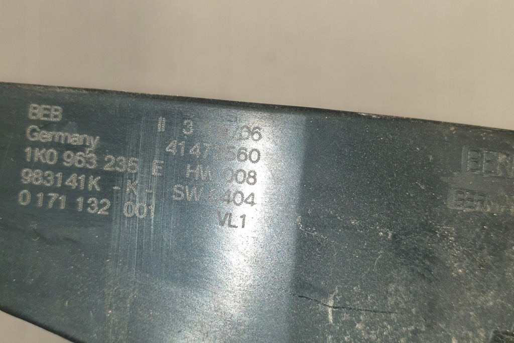 фото №7, Радиатор электрический отопителя skoda octavia i combi 1u5 1k0963235e