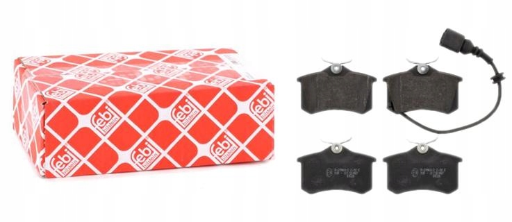 фото №10, Гальмівні колодки гальмівні kpl. задня , pasuje do: audi a2, a4 b5, renault twingo ii,