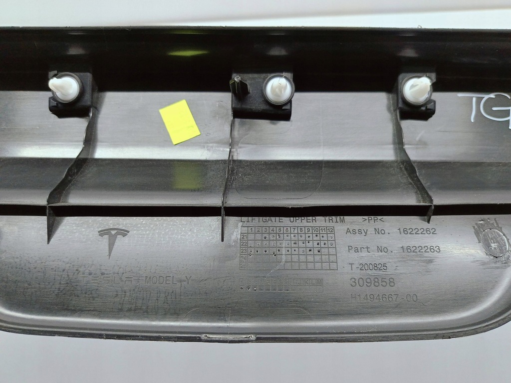 фото №11, Tesla model y my 20- обивка верхний защита крышки багажника задняя 1622262