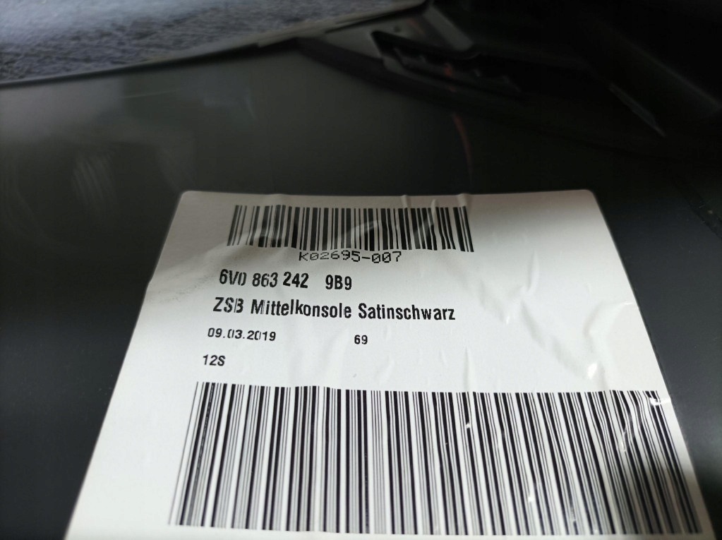 фото №10, Skoda fabia iii nj lift туннель средний eu 6v0863242