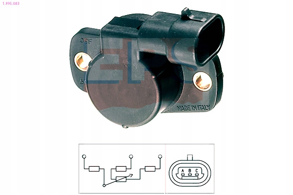 фото №1, Eps датчик положення дросель renault fiat