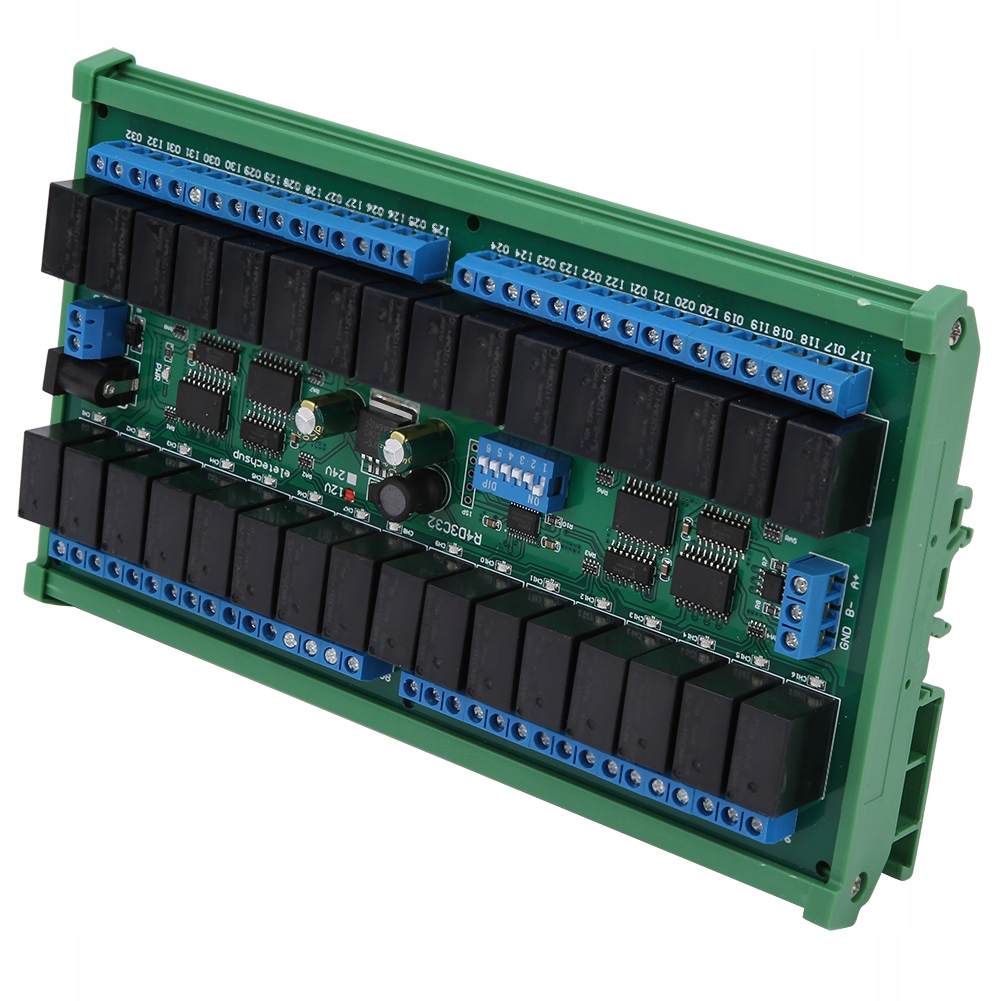 фото №6, 32-kanałowy реле rs485 port szeregowy