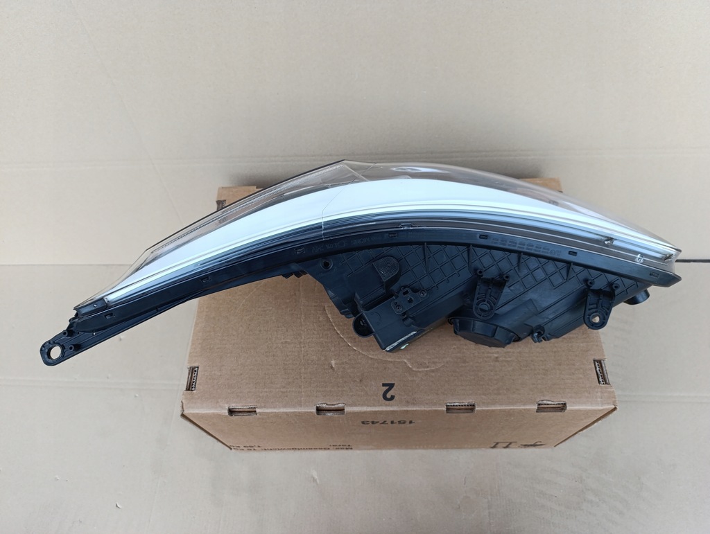 фото №6, Kia ceed ii лампа левая перед передняя фара линза обычная идеальное состояние 11pin