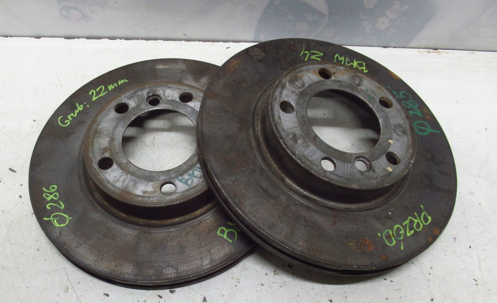 фото №1, Bmw z4 e85 диск гальмівна перед