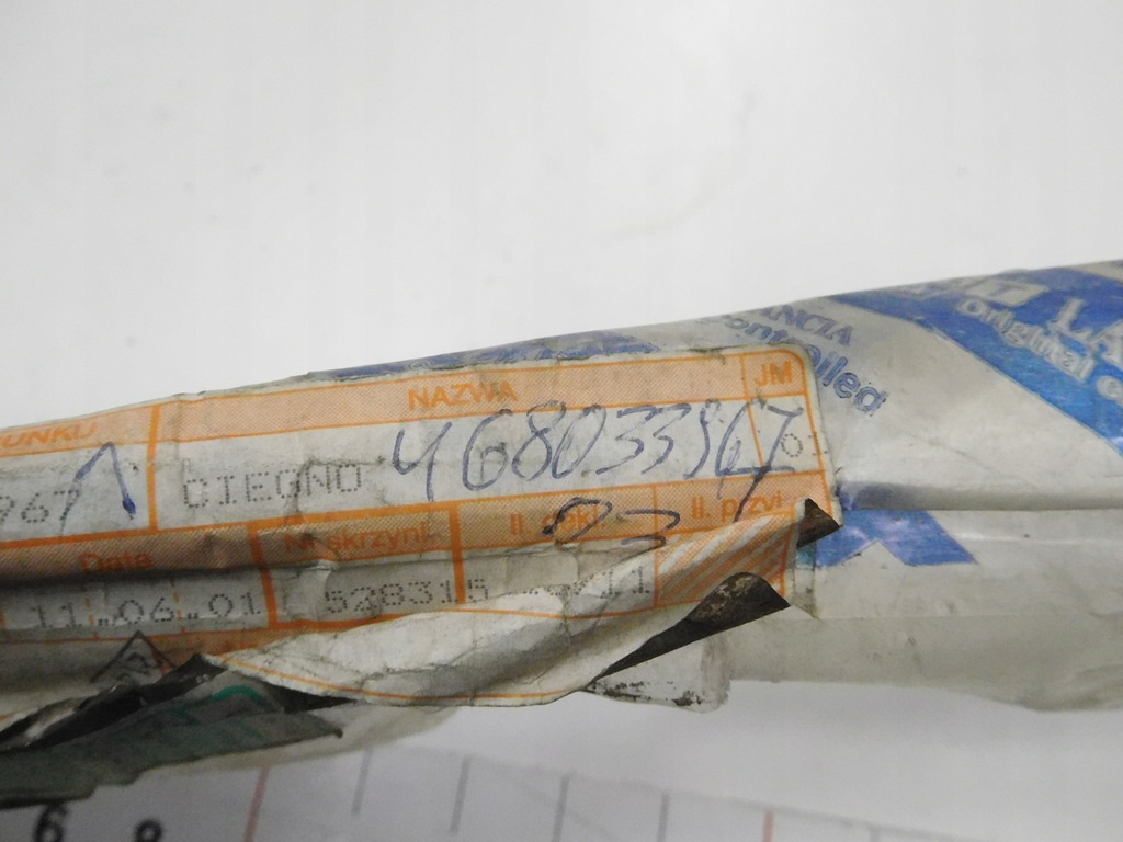 фото №7, Трос перемикання передач fiat punto оригінальний номер 0046803967