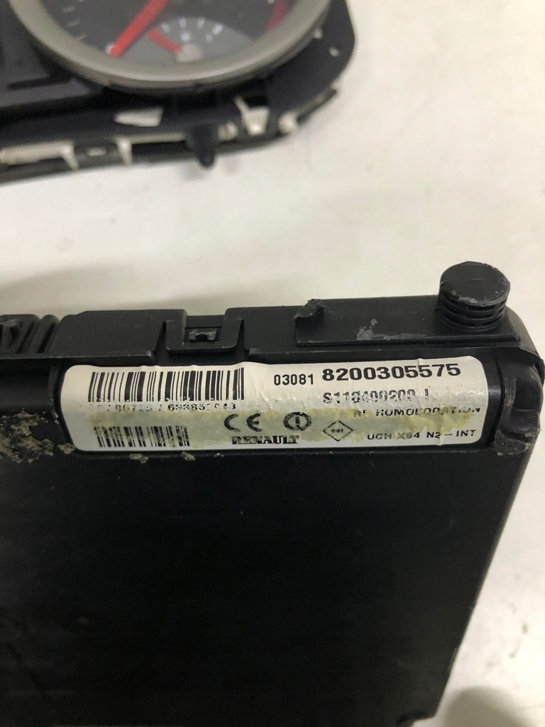 фото №5, Блок управления набор стартовый renault megane ii 1.9 dci 0281011275