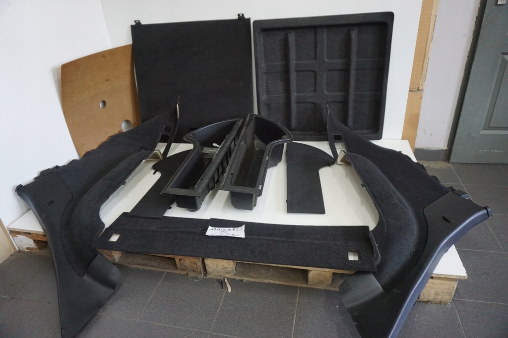 фото №8, Nissan murano z50 обшивка багажника полиця бардачок 2007rok