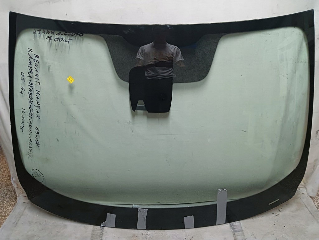 фото №1, Скло передня renault kadjar 2015-2018 камера датчик підігрів acustic or