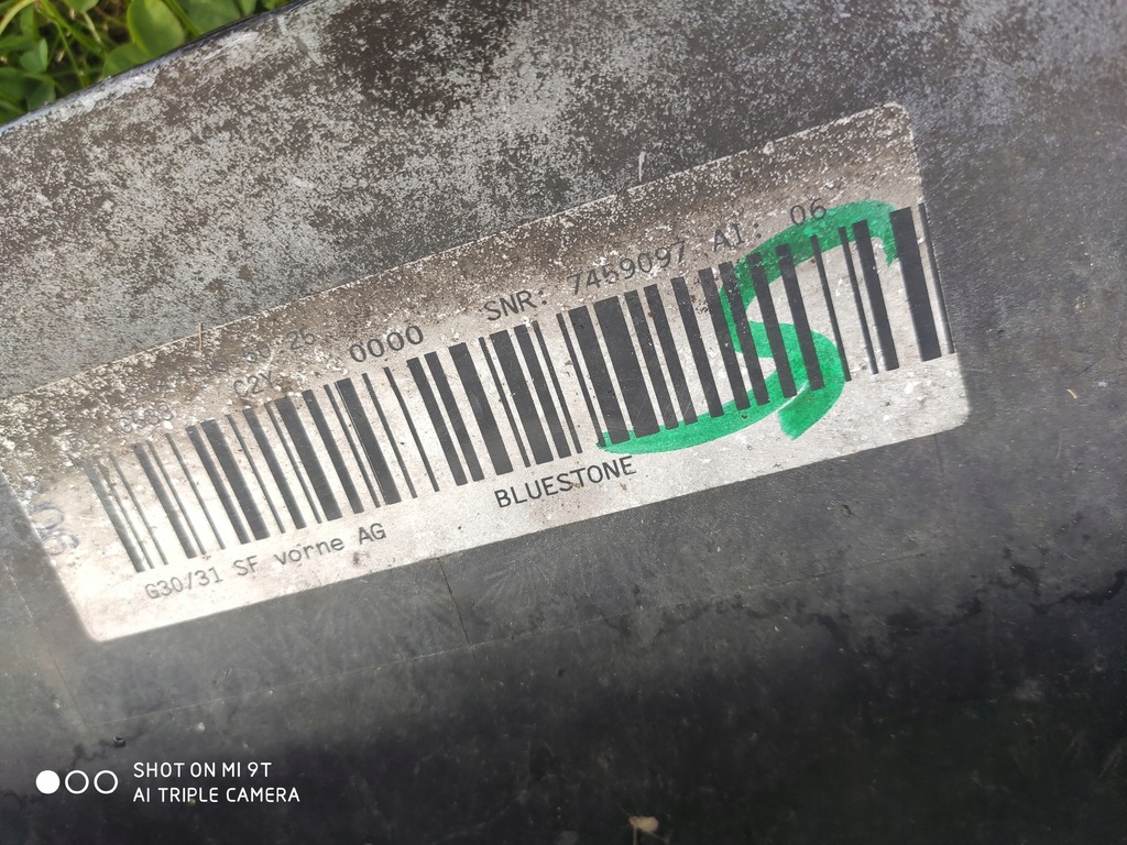 фото №7, Bmw 5 g31 g30 бампер перед передний w цвет