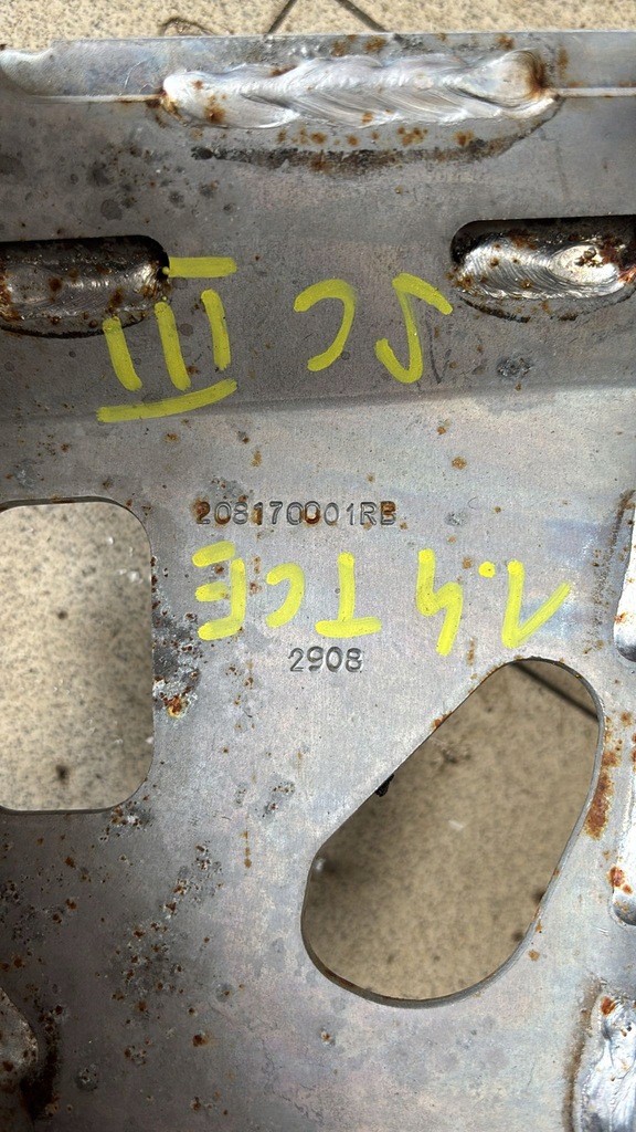 фото №3, Кронштейн кронштейн катализатора renault scenic iii 208170001r