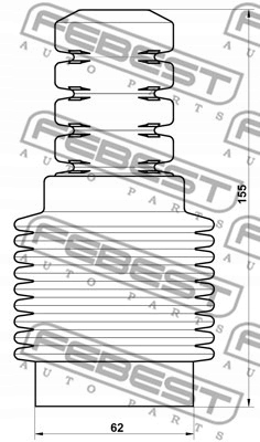 фото №3, Защита + отбойник амортизатора набор защитный перед renault grand