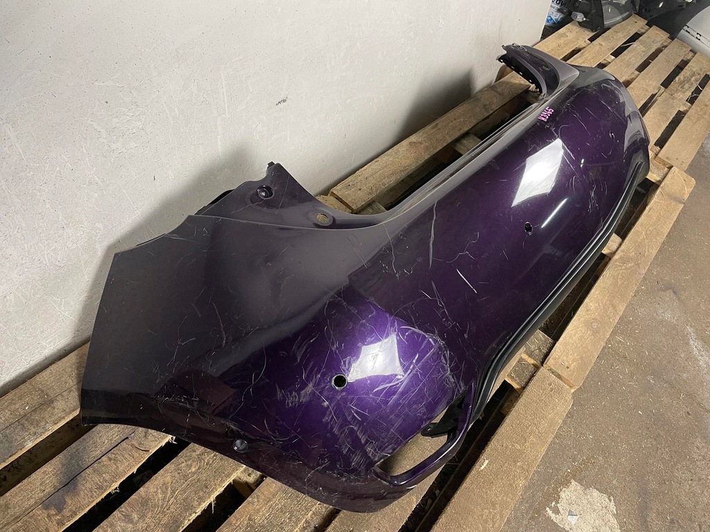 фото №2, Бампер задняя задний renault zoe 2012- + спойлер dół