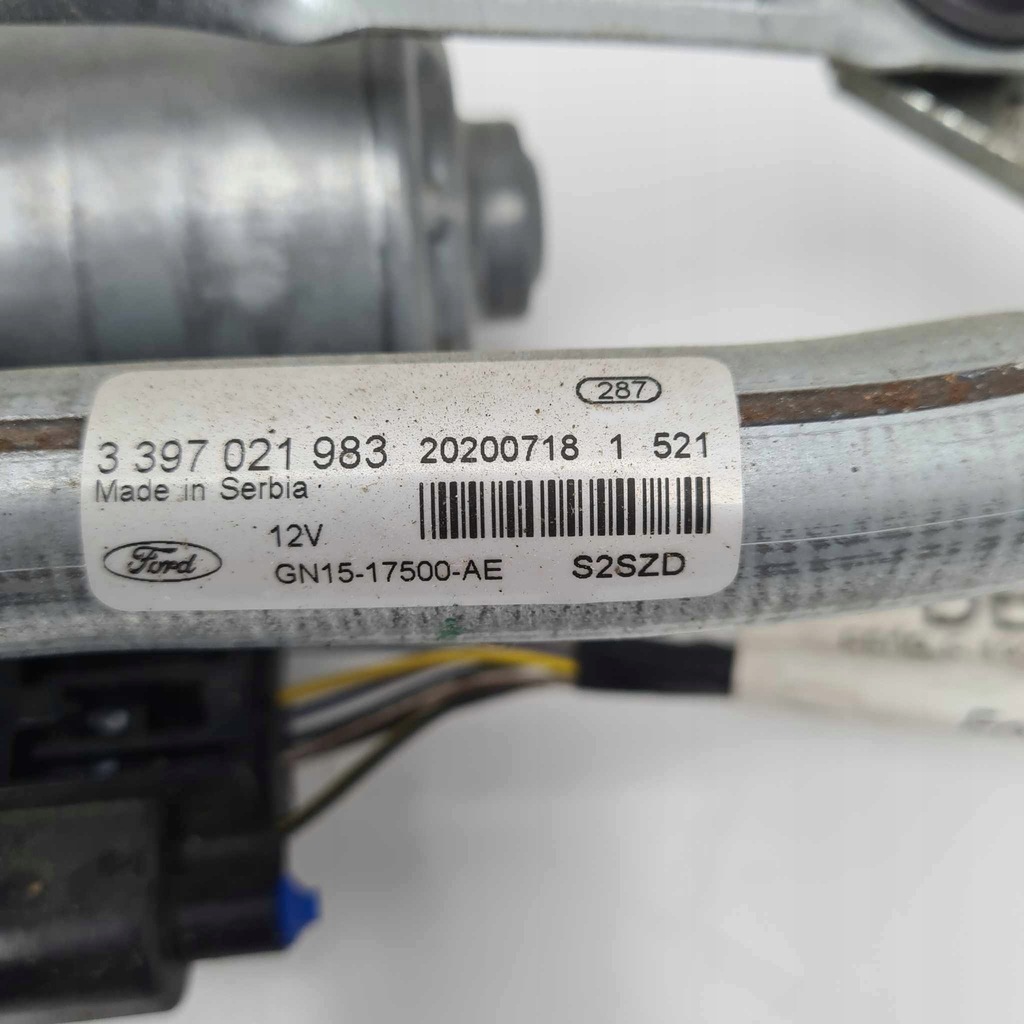 фото №4, Ford ecosport ii lift механізм двигун двірник eu