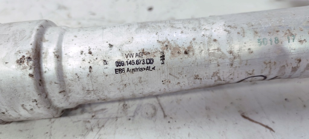 фото №4, Труба интеркулер audi a4 b9 a5 3.0tdi 059145673dd