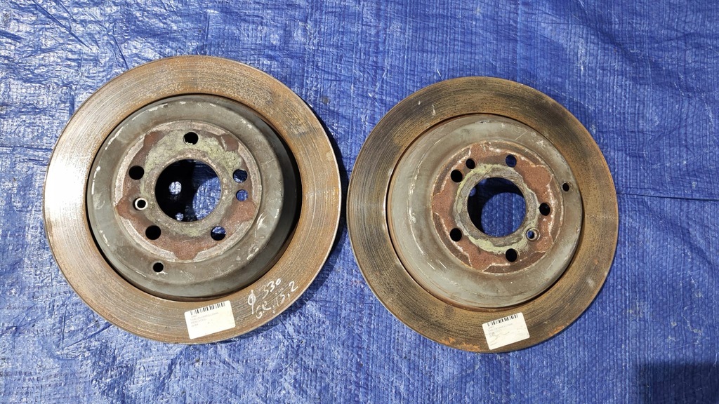 фото №1, Тормозные диски тормозные задняя 330mm комплект mercedes ml w164 w251