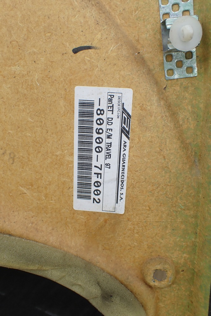 фото №6, Оббивка обшивка двері правий права перед nissan terrano ii 5d