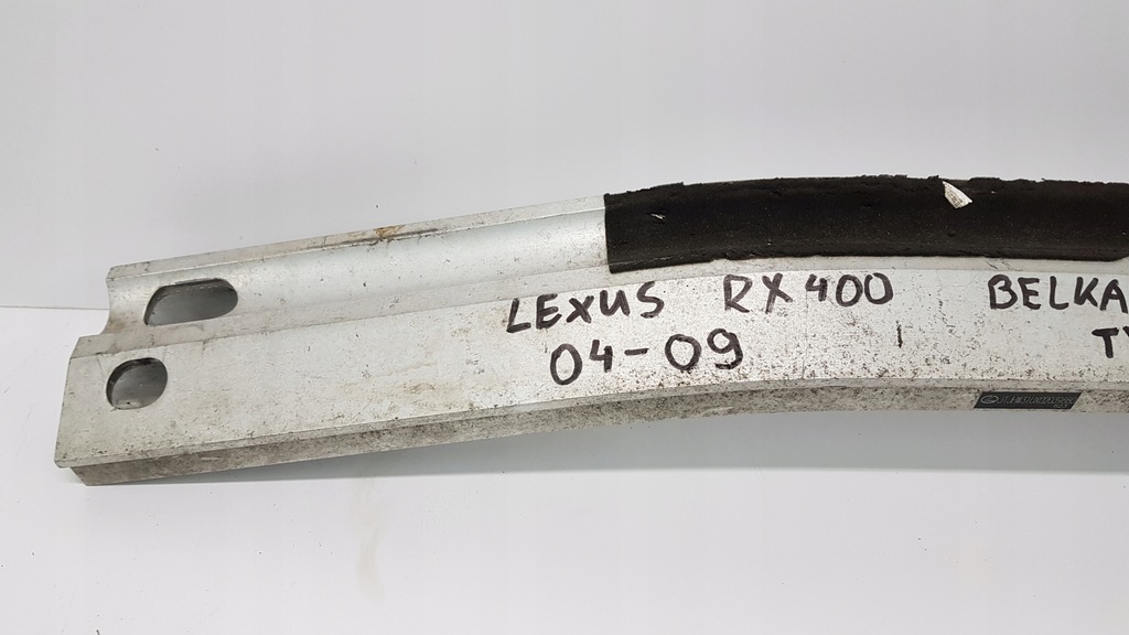 фото №6, Lexus rx 03-08r балка бампера задняя задняя