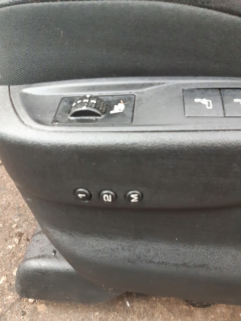 фото №7, Сидіння лівий перед citroen ds5 шкіра з підігрівом пам'ять