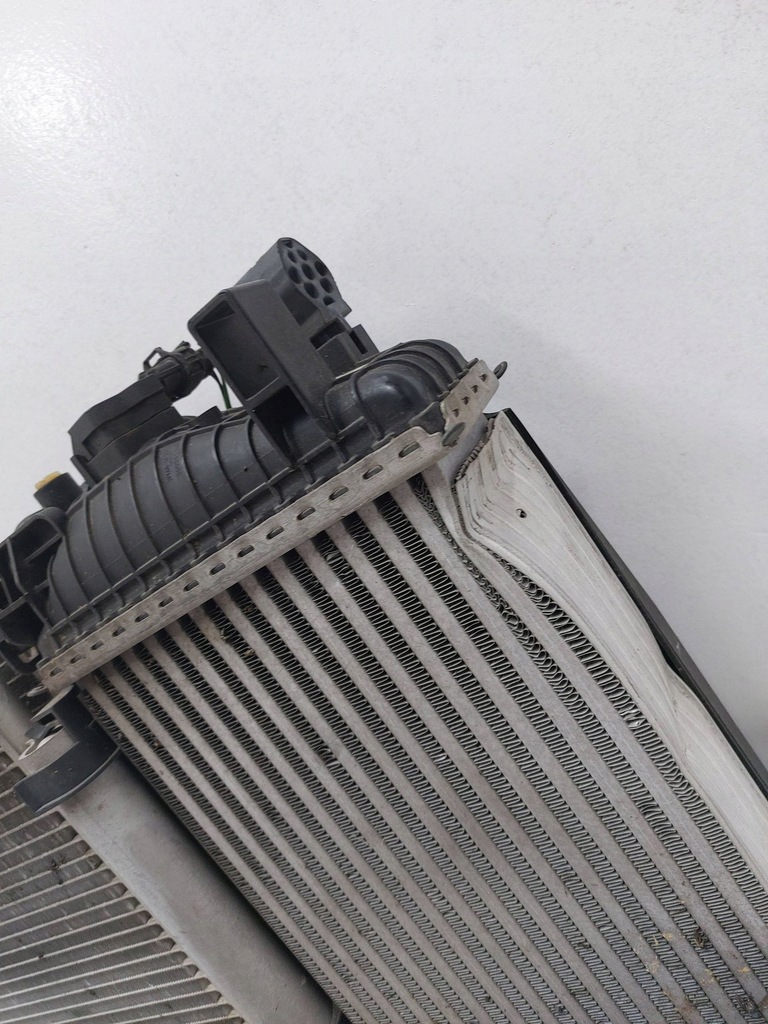 фото №5, Opel meriva b 1.4 turbo радиатор вентилятор комплект 13337686