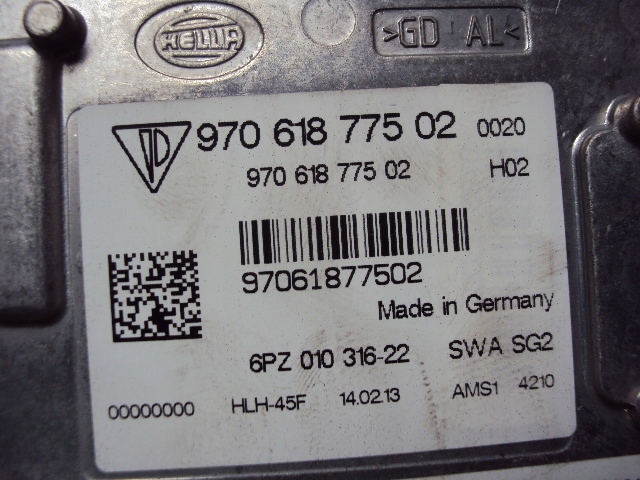 фото №10, Porsche panamera 970 ассистент радар поперечина правый задняя