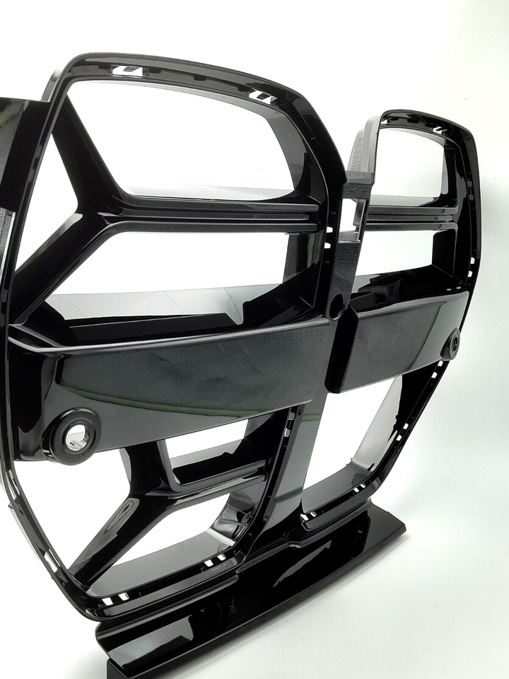 фото №8, Решётка радиатора решётки радиатора решётка радиатора bmw 3 m3 g80 g81 4 m4 g82 g83 чёрный блеск nowa