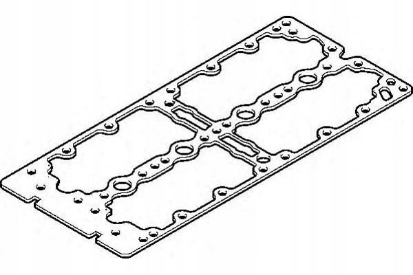 фото №2, Прокладка кришки клапанів iveco daily iii daily iv